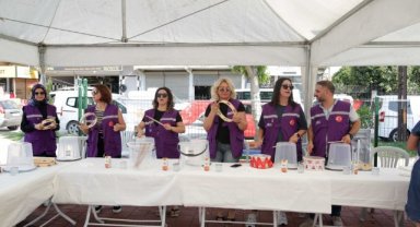 Şiddetten arınmış, güvenli bölgeler olan Mor Yerleşke’de Büyükşehir etkinliği