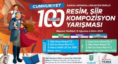 SİLİVRİ BELEDİYESİNDEN RESİM, ŞİİR VE KOMPOZİSYON YARIŞMASI