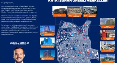 Ticaretin Kalbi Bağcılar, TRADEF 2023'te yerini aldı