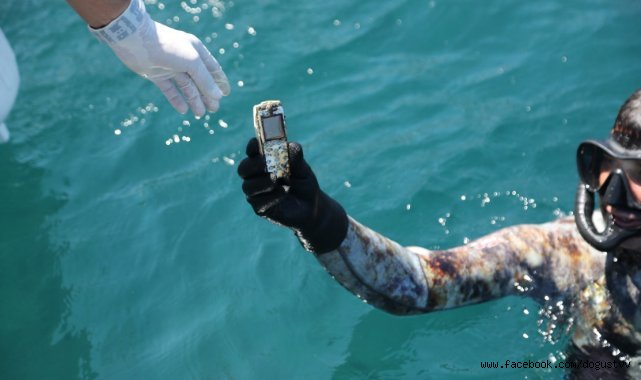 YALIKAVAK’TA DENİZ DİBİ TEMİZLİĞİ