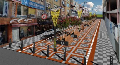 19 Mayıs Caddesi'nin Yaya Bölümü