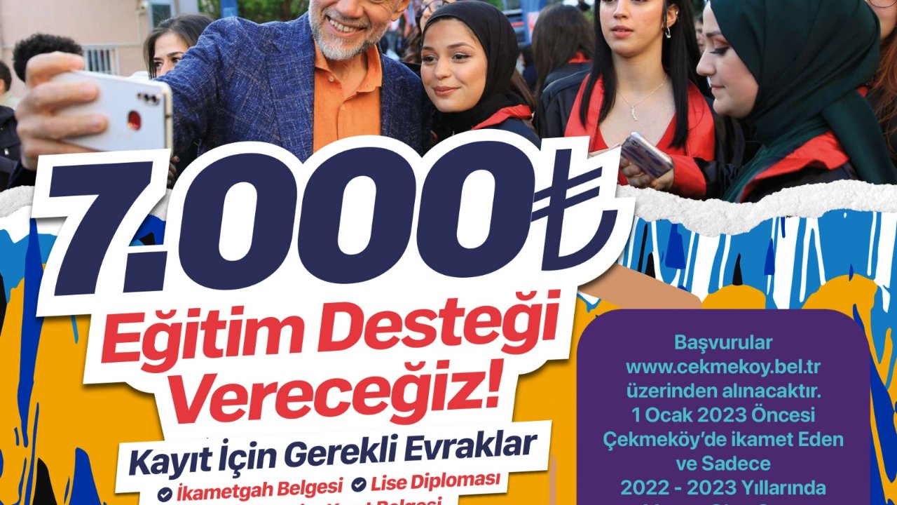 7 Bin Tl Eğitim Desteği Başvuruları Başladı