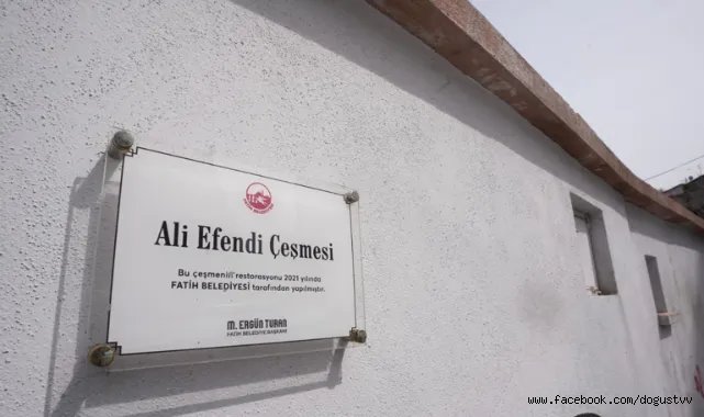 Ali Paşa Çeşmesi Restore Edildi