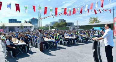 Bahçelievler Belediye Başkanı Dr. Hakan Bahadır Personelle Yemekte