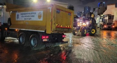 Başakşehir Belediyesi Tüm Ekipleriyle Sahada