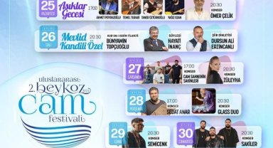 Beykoz’da Rengârenk Cam Festivali Başlıyor
