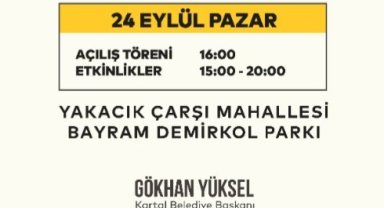 KARTAL’IN EN BÜYÜK PROJESİ ‘BAYRAM DEMİRKOL PARKI’ TAMAMLANDI