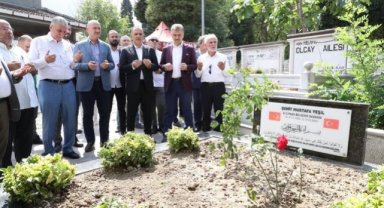Merhum Belediye Başkanı Şehit Mustafa YEŞİL Kabri Başında Dualarla Anıldı