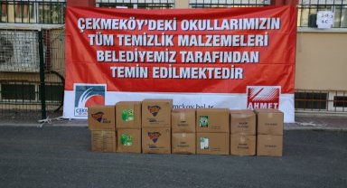 Okullara Temizlik Seti Desteği