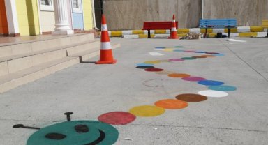 Okullarda Oyun Alanları Oluşturuluyor