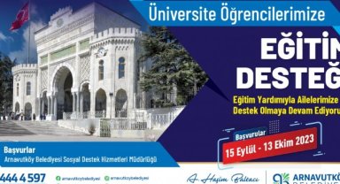 Üniversite Öğrencilerine Eğitim Desteği Başvuruları Başladı