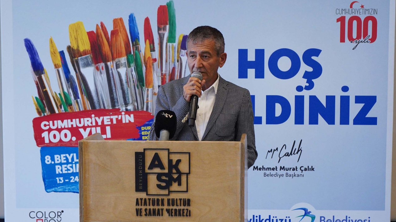 8. Beylikdüzü Resim Çalıştayı Başladı