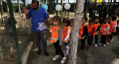 Hayvanları Koruma Günü'nde Öğrenciler Minik Dostlarıyla Buluştu