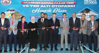 Vali Gül, Hürriyet Kapalı Otoparkı ve Pazaryerinin Açılışını Gerçekleştirdi