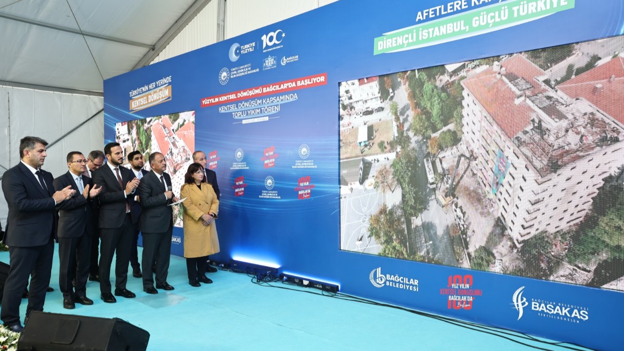 Yüzyılın Kentsel Dönüşümü Bağcılar’da başladı