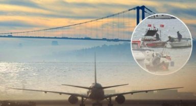 İSTANBUL da Dev dalgalar sahili dövdü, tekneler battı; hava ve deniz trafiği sekteye uğradı