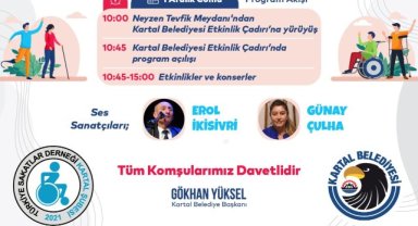 Kartal Belediyesi’nden ‘Engelsiz Yaşam Festivali’