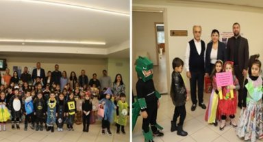 MİNİK ÖĞRENCİLERDEN KARTAL BELEDİYESİ’NDE ÇEVRECİ DEFİLE