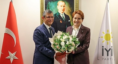 Özgür Özel-Meral Akşener görüşmesi başladı