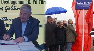 Sarıyer Aachen Meydanı'na Kavuştu