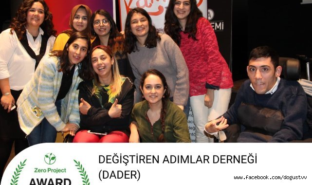 Değiştiren Adımlar Derneği, Zero Project 2024 ödülünü almaya hak kazandı