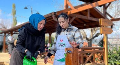 Fatihliler Ayvansaray Bahçe'deki Zeytin Hasadı Etkinliğinde Buluştu