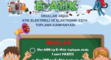 Kartal’da Elektronik Atık ve Atık Pil Toplayan Site, Muhtarlık ve Okullar Kazanıyor
