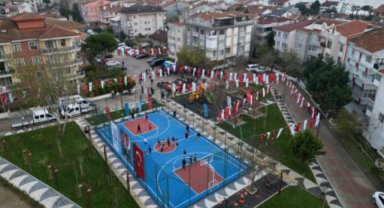 SİLİVRİ YENİ PARK VE SPOR ALANINA KAVUŞTU