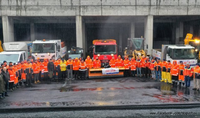 Araçlarımız ve Ekiplerimiz İle Kışa Hazırız