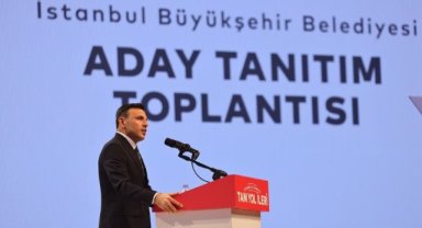CHP İstanbul İl Başkanı Özgür Çelik, Ekrem İmamoğlu’nun İstanbul Büyükşehir Belediye Başkan Adaylığı tanıtım toplantısında Konuştu