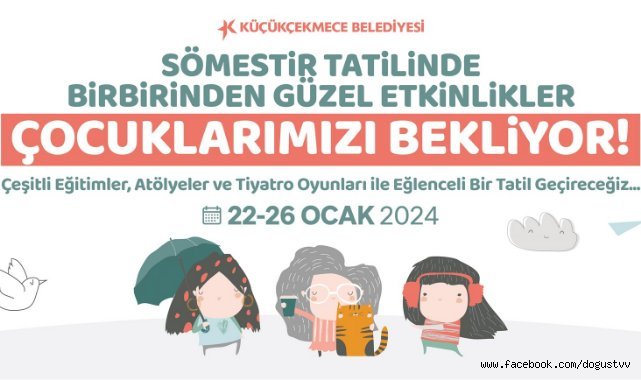 Çocuklar Yarıyıl Tatilini Dolu Dolu Geçirecek