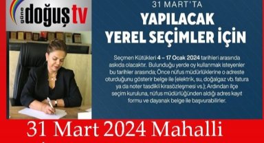 Yerel Seçim Maratonu Başladı: İşte Seçime Katılacak Partiler