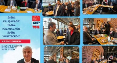 CHP Maltepe Meclis Üyesi A. Adayı Sn. Nazmi ERDEM' in düzenlediği Kelkit Vadisi & Ordulu Sivil Toplum Kuruluşları Toplumsal Dayanışma Kahvaltısında 