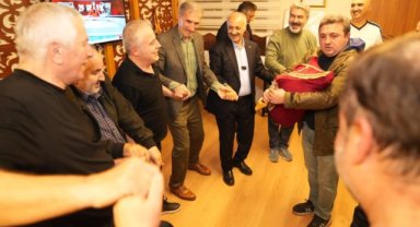 CUMHUR İTTİFAKI KARTAL BELEDİYE BAŞKAN ADAYI MİMAR HÜSEYİN KARAKAYA ZİYARETLERİNİ SÜRDÜRÜYOR