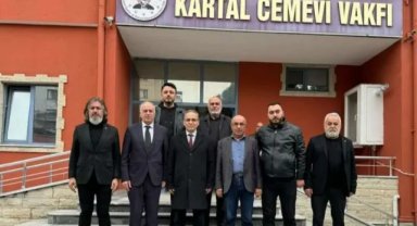 Zübeyir Kurt’tan Kartal Cemevi Vakfına ziyaret