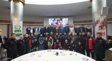 ARAMA KURTARMA EKİBİ BAŞKAN YILDIRIM’IN MİSAFİRİ OLDU
