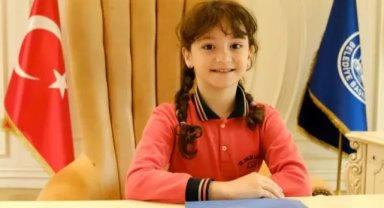 23 NİSAN DOLAYISIYLA MİNİK BAŞKAN GÖREV BAŞINDA