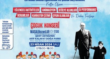 ÇEKMEKÖY BELEDİYESİ’NDEN 23 NİSAN ÇOCUK ŞENLİĞİ SÜRPRİZİ