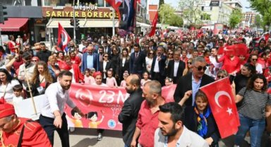 Tuzla’da 23 Nisan büyük bir coşkuyla kutlandı