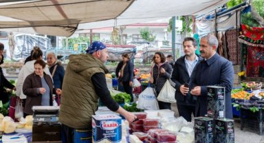 AKPOLAT PAZARCI ESNAFI ZİYARET ETTİ