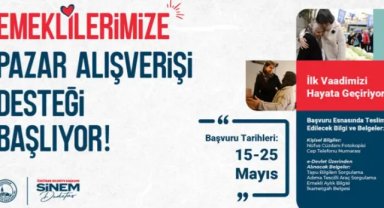 “EMEKLİLERE PAZAR ALIŞVERİŞİ DESTEĞİ” BAŞLIYOR