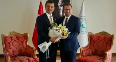 GAZİOSMANPAŞA BELEDİYE BAŞKANI BAHÇETEPE’YE TEBRİK ZİYARETİNDE BULUNDU