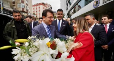 İMAMOĞLU’NDAN YÜKSEL’E TEBRİK ZİYARETİ