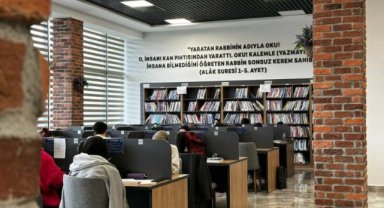 KÂĞITHANE’DE YKS SINAVI ÖNCESİ MİLLET KIRAATHANELERİNE YOĞUN İLGİ
