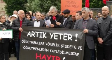 Öğretmenler Şile ve Ağva Meydanında Kamuda,EğitimdeŞiddete Hayır Dediler