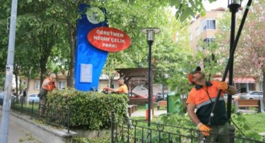 PARKLARDA BAHAR TEMİZLİĞİ VE BAKIM ÇALIŞMASI