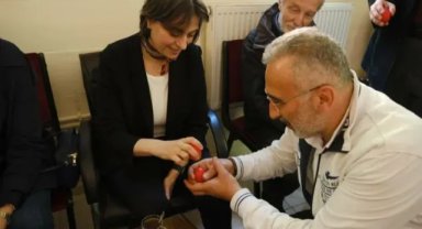 ÜSKÜDAR BELEDİYE BAŞKANI SİNEM DEDETAŞ PASKALYA BAYRAMI KUTLAMASINA KATILDI