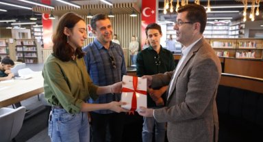 DİJİTAL DERSHANEDE EN ÇOK SORU ÇÖZEN ÖĞRENCİYE ÖDÜL
