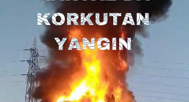 Kartal da Korkutan Yangın