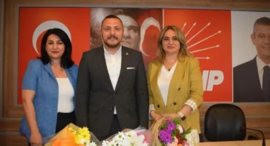ÖZLEM DOĞAN ,GÖREVİ TESLİM ALDI